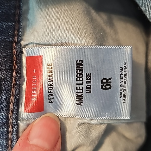 Express Jeans size 6R Ankle legging - Picture 5 of 7